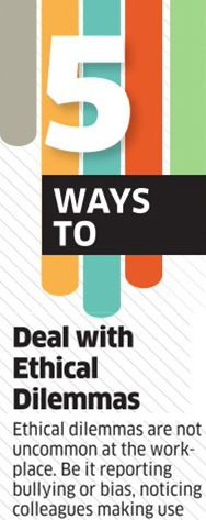 5 ways to deal with ethical dilemmas